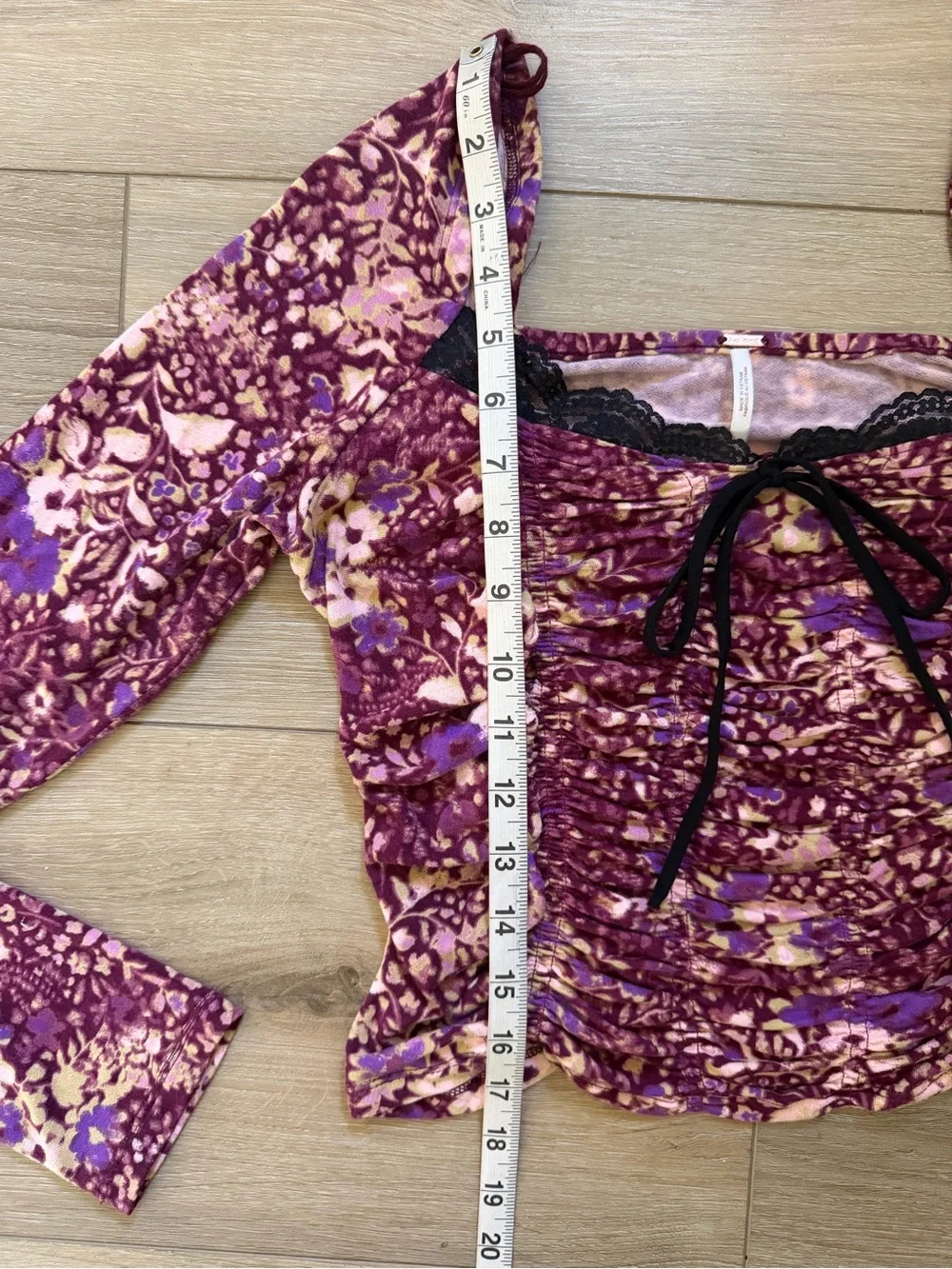 FREE PEOPLE  Layer It On Me Long Sleeve Top EUC